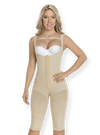 Colombian Fajas M&D F0075 Long Style High Compression Shapewear with Knee and Back Coverage