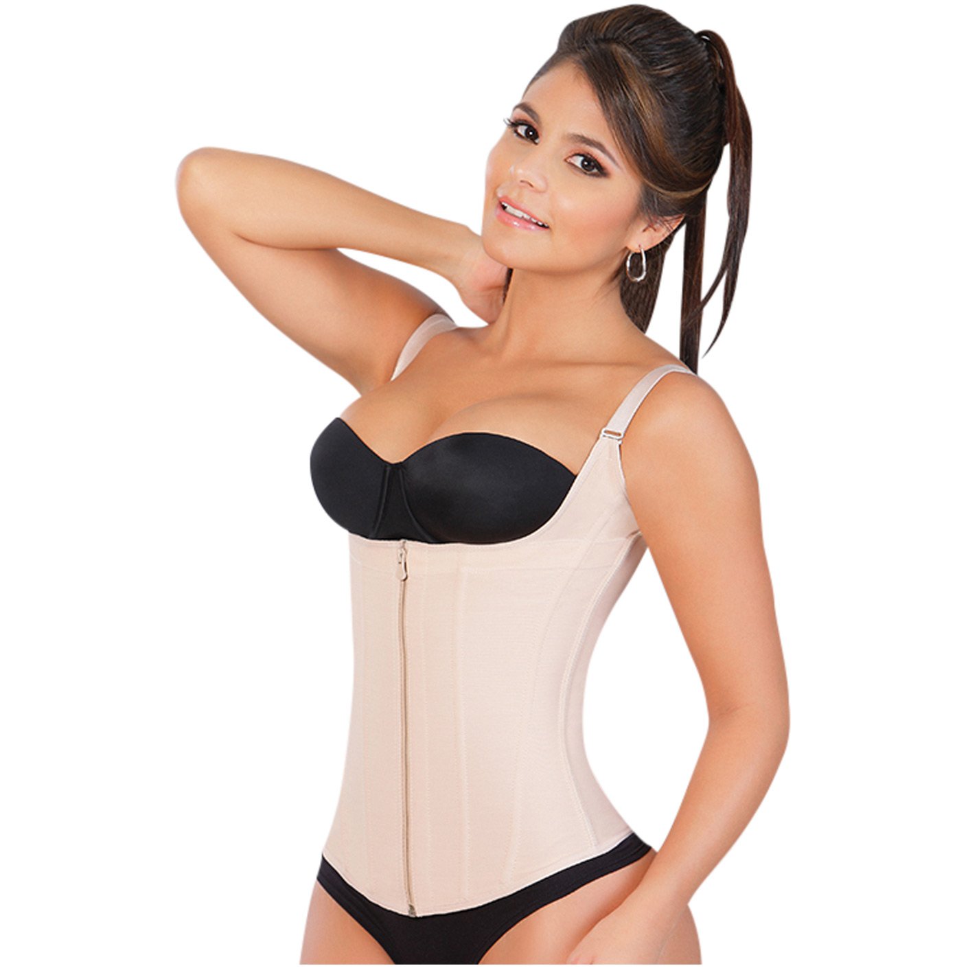 Faja Salomé 0313 High Compression Multifunction Waistband Shaper Vest –  Slim Curves