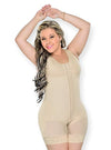 Fajas Colombians  M&D F0029 High compression short girdle with bra.